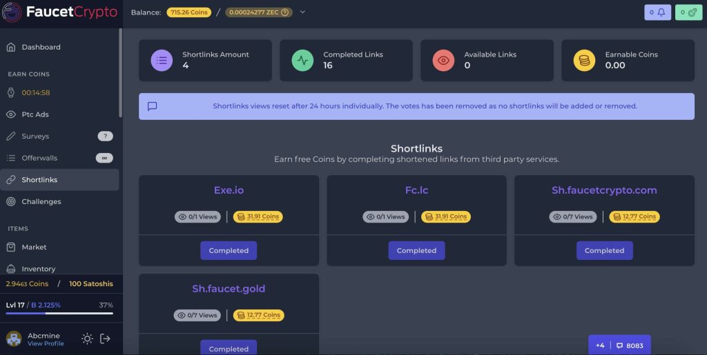 shortlinks