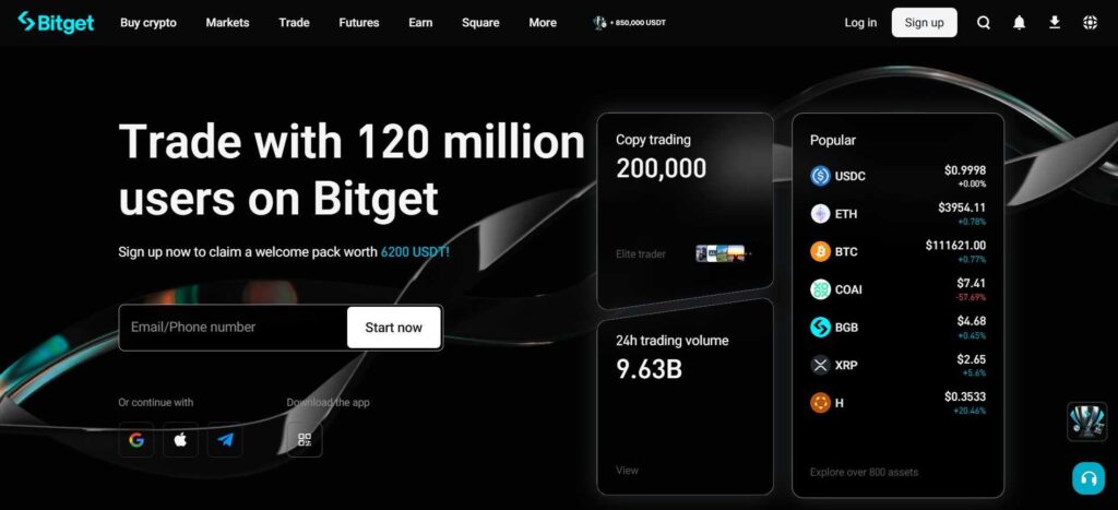 биржа bitget