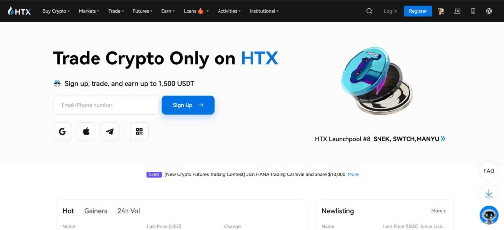 биржа huobi